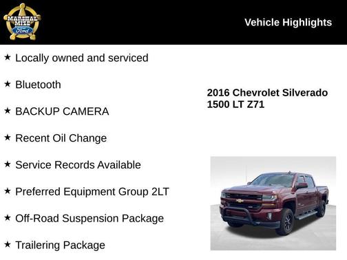 2016 Chevrolet Silverado 1500 LT