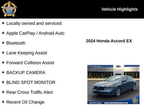 2024 Honda Accord EX