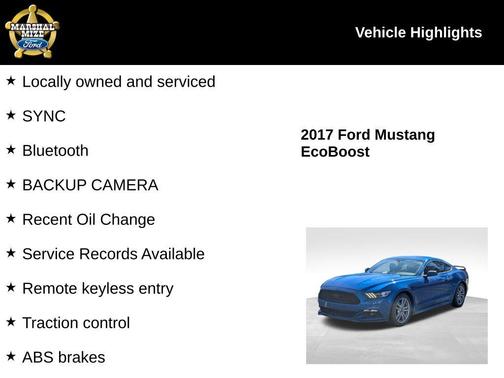 2017 Ford Mustang EcoBoost