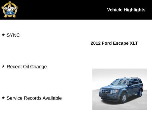2012 Ford Escape XLT