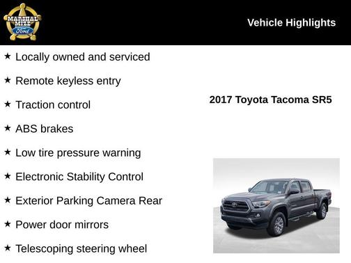 2017 Toyota Tacoma SR5