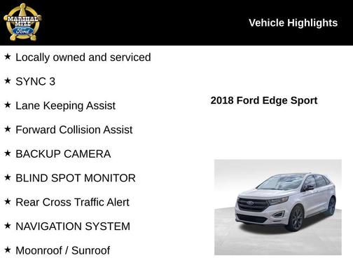 2018 Ford Edge Sport