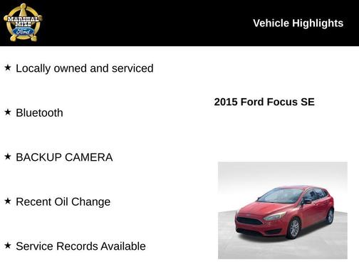 2015 Ford Focus SE