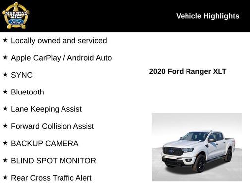 2020 Ford Ranger XLT