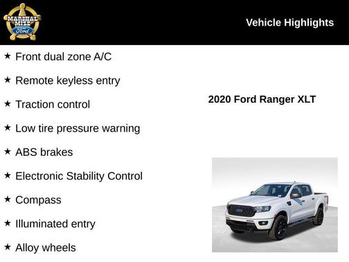 2020 Ford Ranger XLT