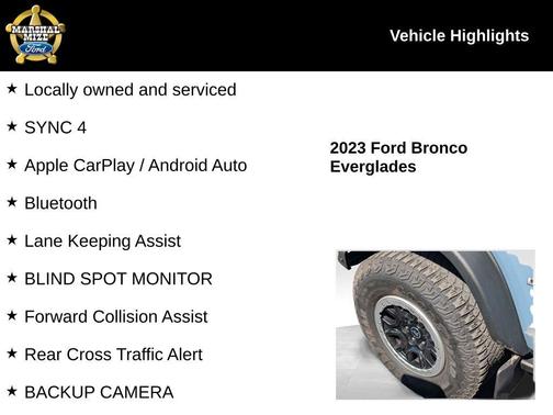 2023 Ford Bronco Everglades