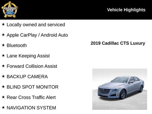 2019 Cadillac CTS 3.6L Luxury