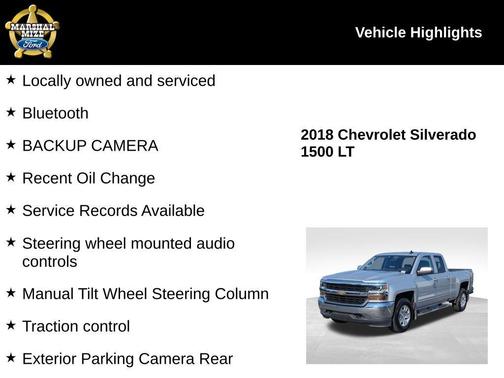 2018 Chevrolet Silverado 1500 LT