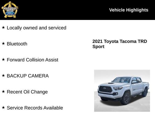 2021 Toyota Tacoma TRD Sport