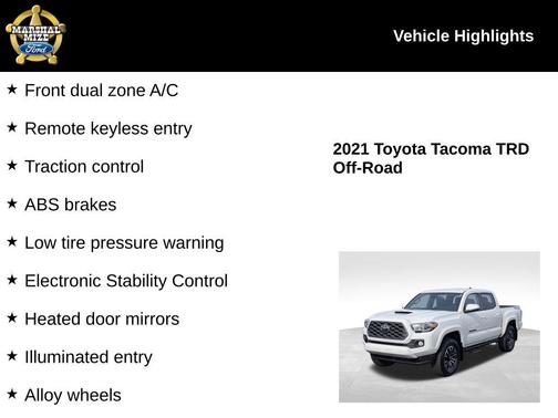 2021 Toyota Tacoma TRD Off Road