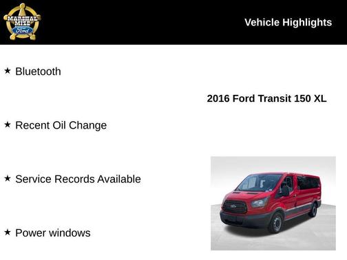 2016 Ford Transit-150 XL