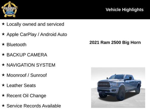 2021 RAM 2500 Big Horn