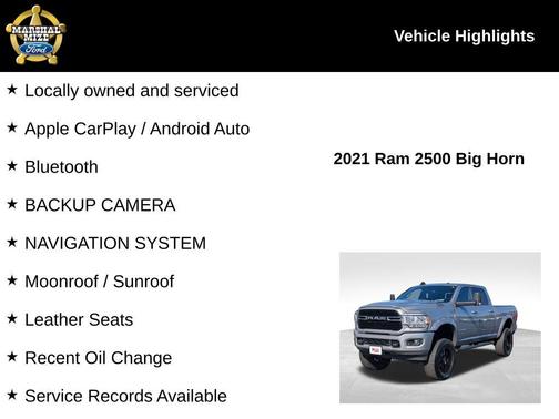 2021 RAM 2500 Big Horn
