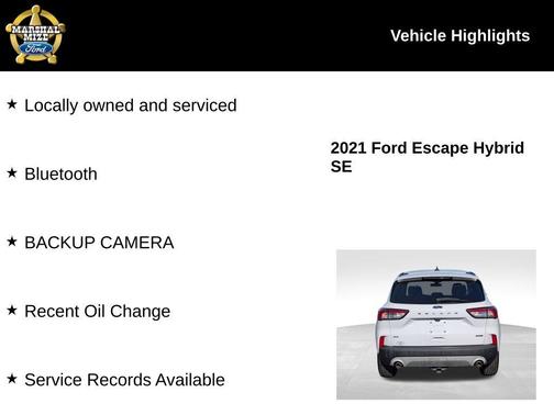 2021 Ford Escape SE
