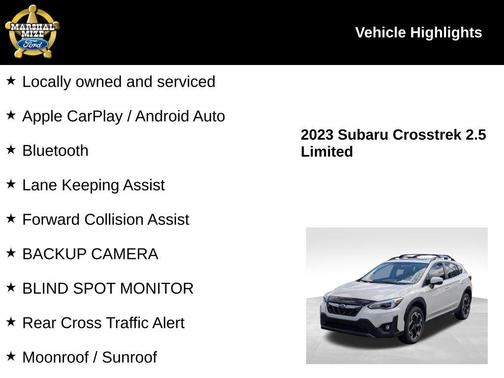2023 Subaru Crosstrek Limited