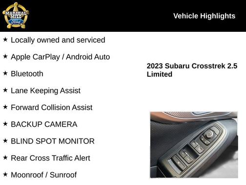 2023 Subaru Crosstrek Limited
