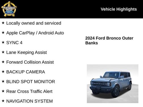 2024 Ford Bronco Outer Banks