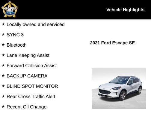 2021 Ford Escape SE
