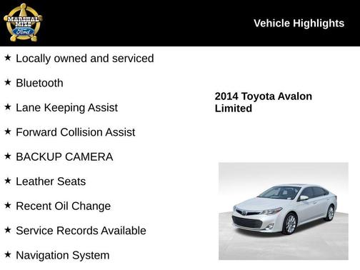 2014 Toyota Avalon Limited