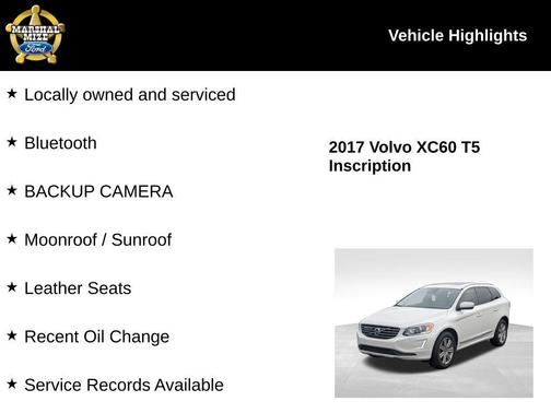 2017 Volvo XC60 T5 Inscription
