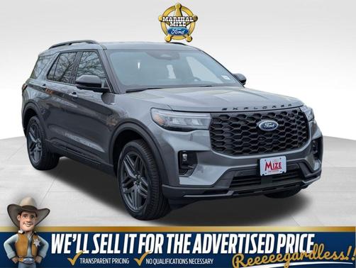 Carbonized Gray Metallic 2026 Ford Explorer ST-Line