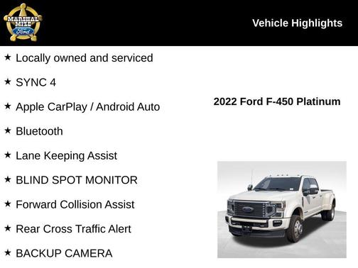 2022 Ford F-450 Platinum