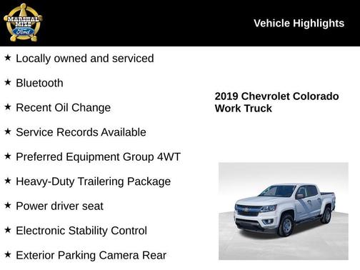 2019 Chevrolet Colorado WT