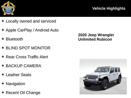 2020 Jeep Wrangler Unlimited Rubicon