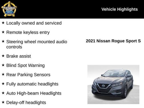 2021 Nissan Rogue Sport S