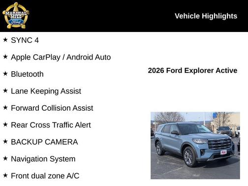 2026 Ford Explorer 