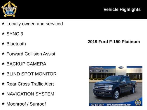 2019 Ford F-150 Platinum