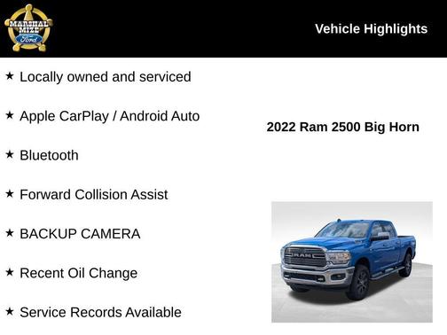 2022 RAM 2500 Big Horn