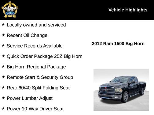 2012 RAM 1500 SLT