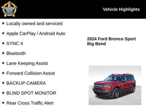 2024 Ford Bronco Sport Big Bend