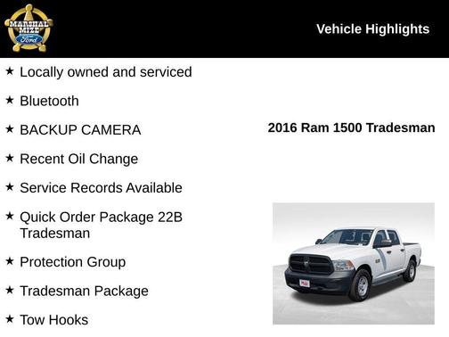 2016 RAM 1500 Tradesman