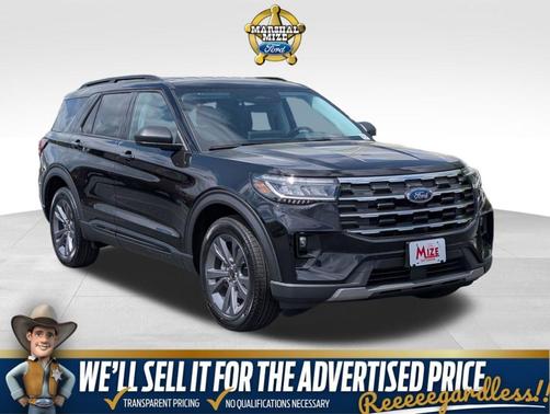 Agate Black Metallic 2026 Ford Explorer Active