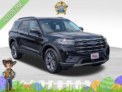 Agate Black Metallic 2026 Ford Explorer Active