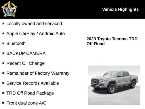 2023 Toyota Tacoma TRD Off Road