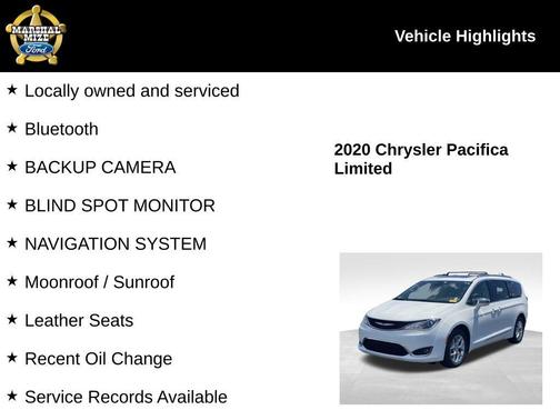 2020 Chrysler Pacifica Limited