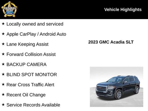 2023 GMC Acadia SLT