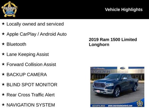 2019 RAM 1500 Longhorn