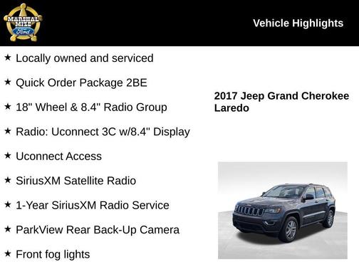 2017 Jeep Grand Cherokee Laredo