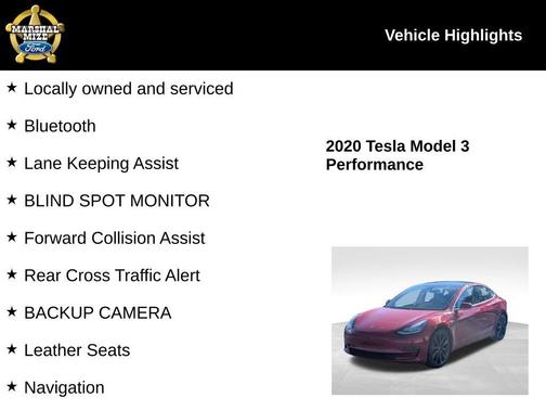 2020 Tesla Model 3 Performance