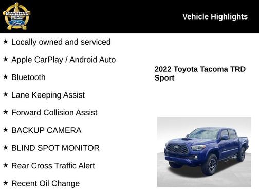 2022 Toyota Tacoma TRD Sport