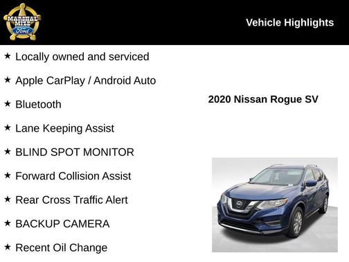 2020 Nissan Rogue SV