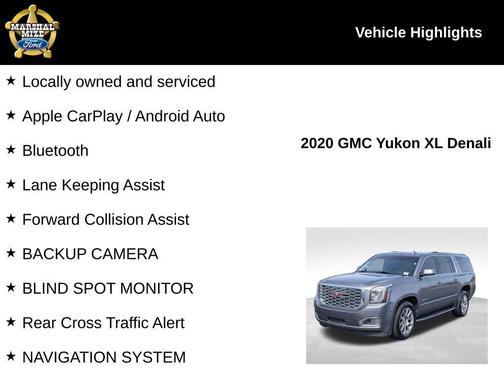 2020 GMC Yukon XL Denali