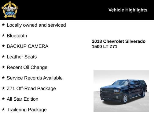 2018 Chevrolet Silverado 1500 LT