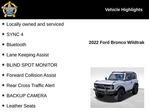 2022 Ford Bronco Wildtrak