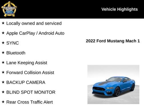 2022 Ford Mustang Mach 1