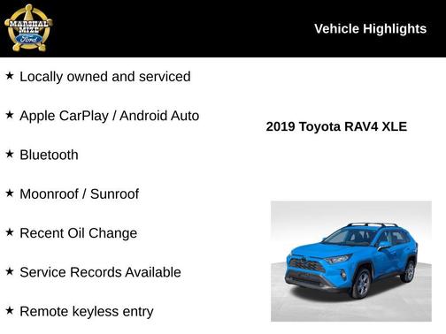 2019 Toyota RAV4 XLE